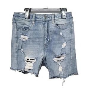 American Eagle Super Stretch X Super Hi Rise Distressed Shorts Womens Size 6